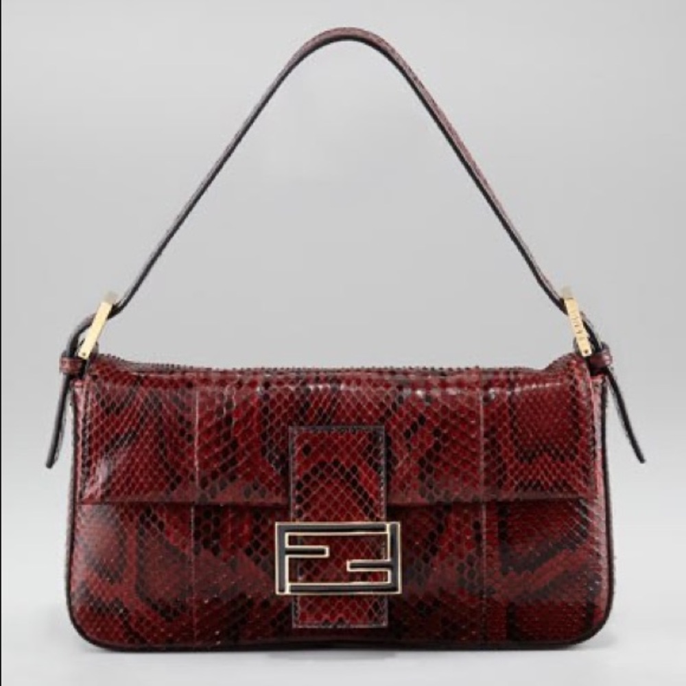 Fendi Python Baguette - like new
